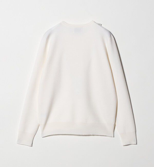 UNITED ARROWS「フリル ビジュー ニット」|ニット・セーター|