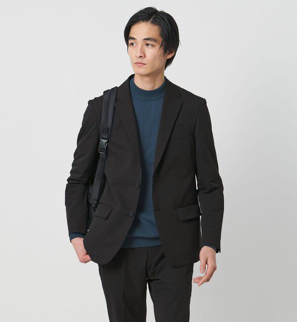 UNITED ARROWS「ダブルクロス シングル 2ボタン テーラードジャケット UA COZY ウォッシャブル ２WAYストレッチ はっ水」|スーツ|