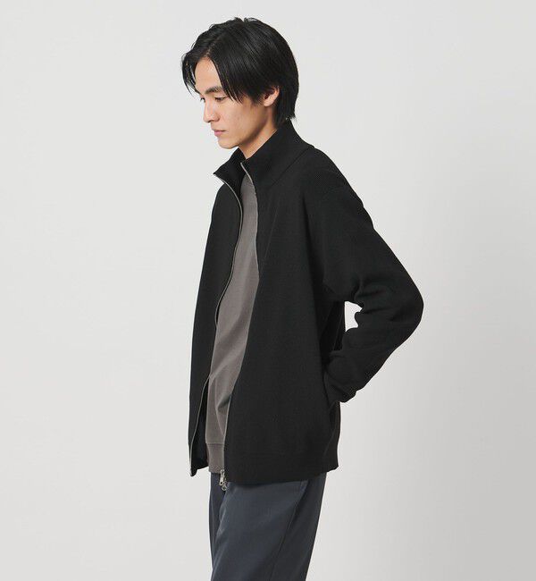 UNITED ARROWS「コットン/ポリエステル アゼ ドライバーズ ニット」|カーディガン|