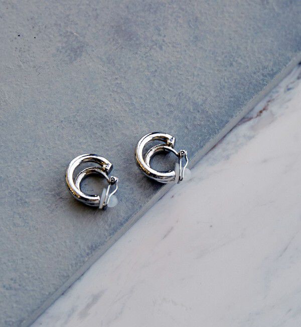 UNITED ARROWS green label relaxing「2ライン イヤリング」|イヤリング|SILVER