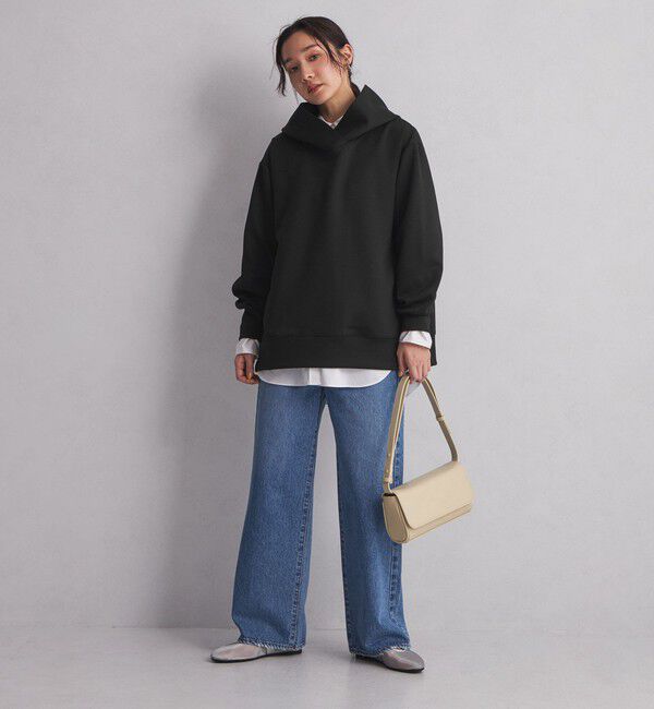 UNITED ARROWS green label relaxing「【WEB限定】＜at ease＞ダンボール フーディ」|パーカー|