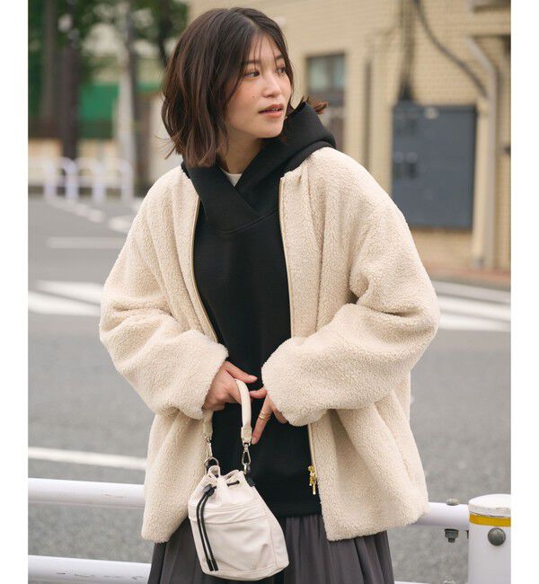 UNITED ARROWS green label relaxing「【WEB限定】＜at ease＞ダンボール フーディ」|パーカー|