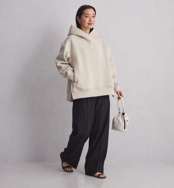 UNITED ARROWS green label relaxing「【WEB限定】＜at ease＞ダンボール フーディ」|パーカー|