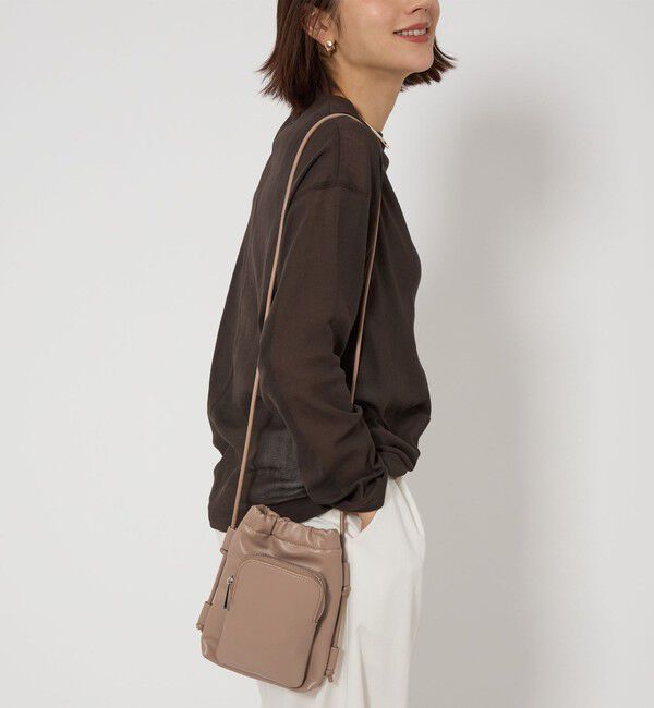 UNITED ARROWS green label relaxing「ソフト モバイル&times;ウォレット ポシェット / スマホショルダー」|ショルダー・メッセンジャー|MD.BROWN