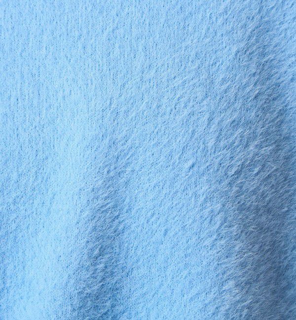 UNITED ARROWS green label relaxing「フラッフフェザー 2WAY ショートスリーブ ニット プルオーバー -ウォッシャブル-」|ニット・セーター|