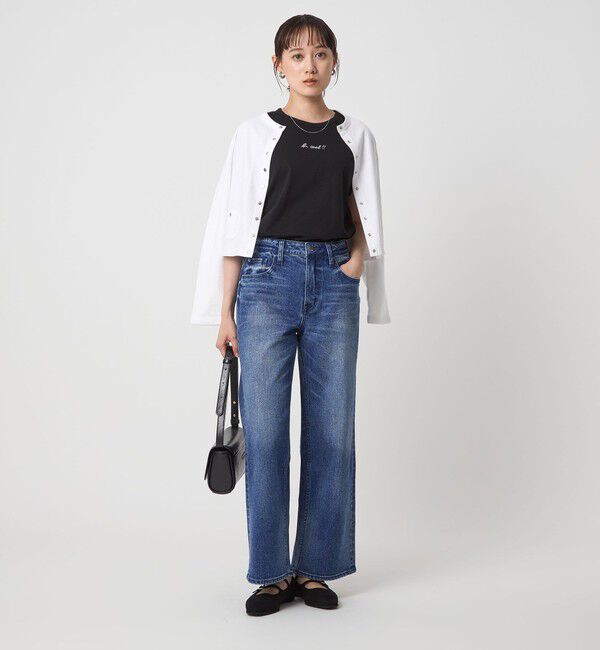 UNITED ARROWS green label relaxing「【別注】＜HEALTHY DENIM＞ストレート ワイド デニム パンツ」|デニム|