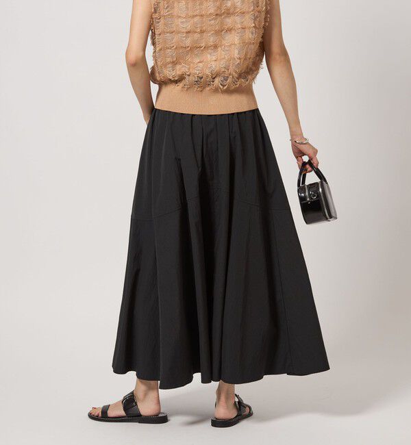 UNITED ARROWS green label relaxing「ボリューム ギャザー スカート」|フレア|