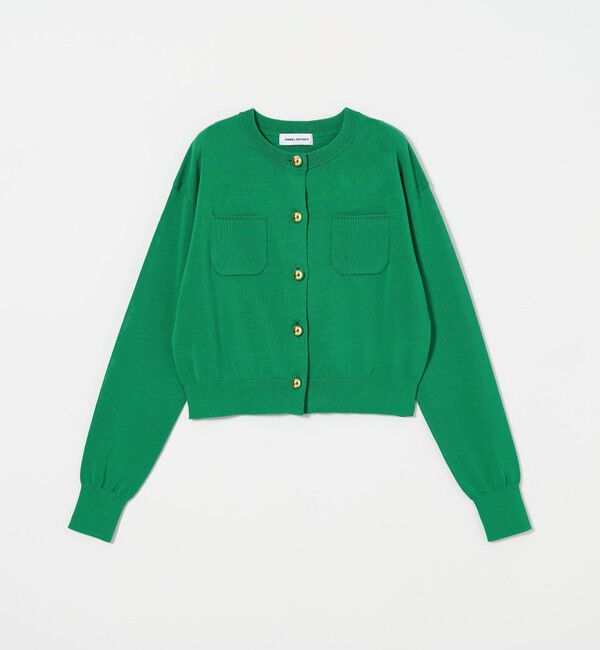 EMMEL REFINES「＜EMMEL REFINES＞EM HW ボタンポケット ミニ カーディガン」|カーディガン|