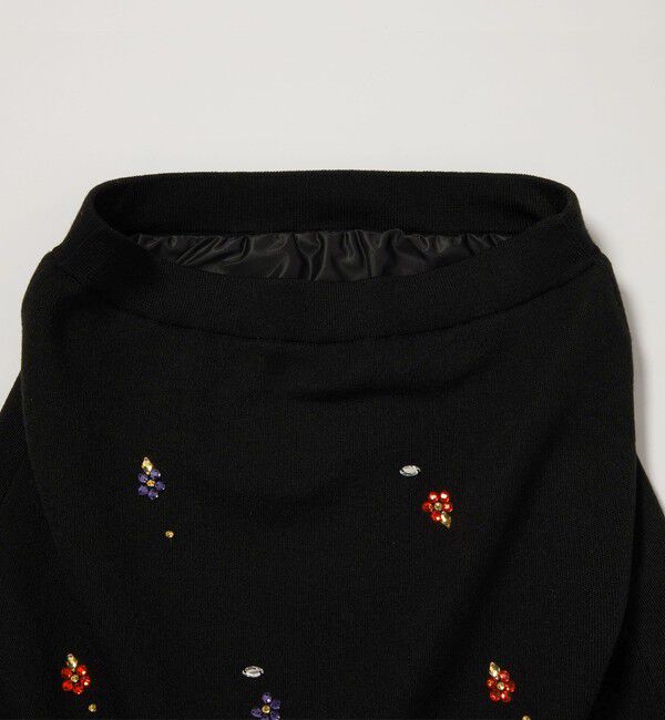 EMMEL REFINES「＜EMMEL REFINES＞EM フラワービジュー ニット スカート」|スカート|