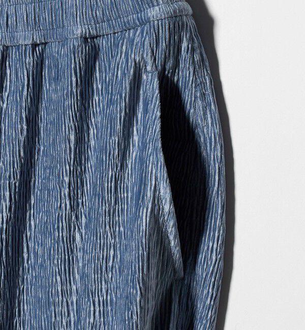 UNITED ARROWS green label relaxing「［size SHORTあり］クレープベロア タイト スカート」|タイト|