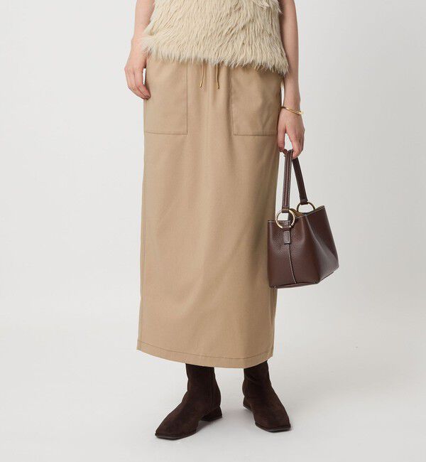 UNITED ARROWS green label relaxing「［size SHORT/TALLあり］オルマイ ツイル タイト スカート」|タイト|