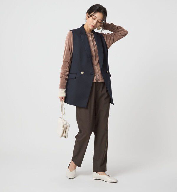 UNITED ARROWS green label relaxing「［size SHORT/TALLあり］オルマイ ツイル テーパードパンツ」|その他|