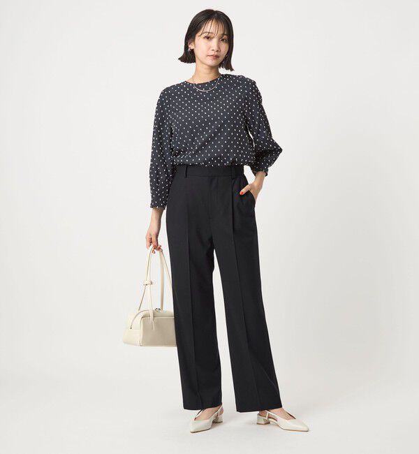 UNITED ARROWS green label relaxing「［size SHORT/TALLあり］カチリラ ストレート パンツ -ウォッシャブル・ストレッチ-」|スラックス|