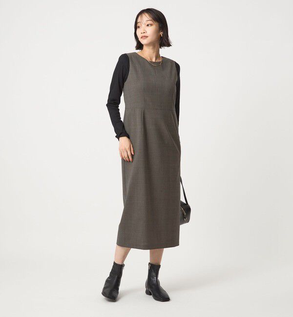 UNITED ARROWS green label relaxing「カチリラ ワンピース -ウォッシャブル・ストレッチ-」|ワンピース|その他1