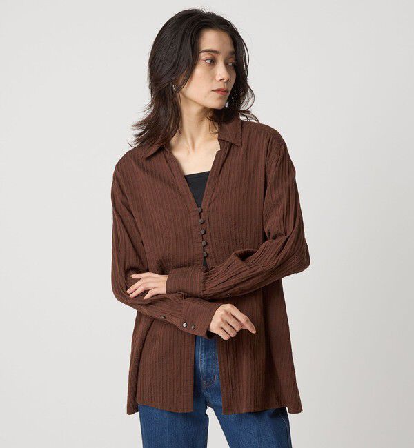 UNITED ARROWS green label relaxing「＜SEASONAL COLLECTION＞ドビー シャツ」|シャツ・ブラウス|