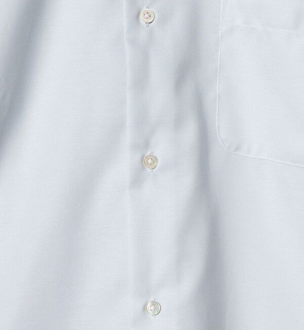 UNITED ARROWS green label relaxing「エブリット コットンオックス ソリッド スナップ ボタンダウン シャツ -イージーアイロン-」|シャツ・ブラウス|