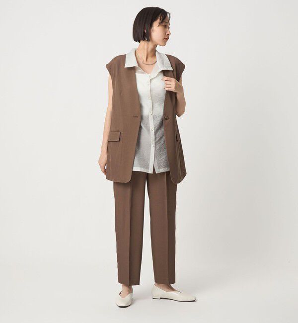 UNITED ARROWS green label relaxing「＜SEASONAL COLLECTION＞ノーラペル ジレ」|ベスト・ジレ|