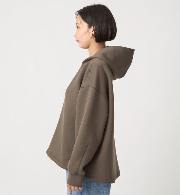 UNITED ARROWS green label relaxing「ダンボール ジップ フーディ」|パーカー|