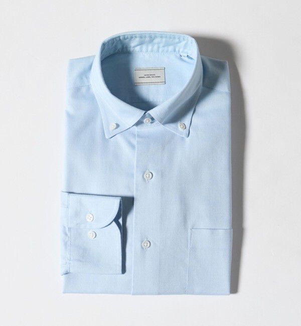 UNITED ARROWS green label relaxing「コットン ロイヤルオックス ボタンダウン ドレスシャツ -形態安定-」|シャツ・ブラウス|