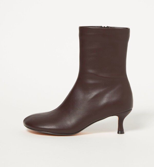EMMEL REFINES「＜EMMEL REFINES＞EM ソフト アンクル ブーツ」|ロングブーツ|DK.BROWN