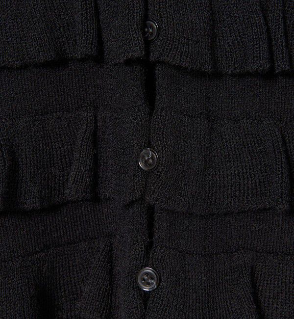 EMMEL REFINES「＜EMMEL REFINES＞EM ティアード ミニフリル 2WAY カーディガン」|カーディガン|