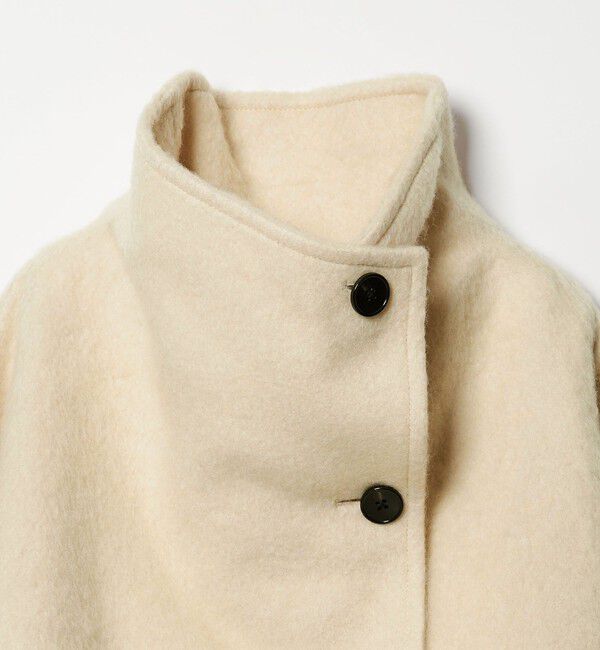 EMMEL REFINES「＜EMMEL REFINES＞EM スタンド シャギー ショートコート」|その他|