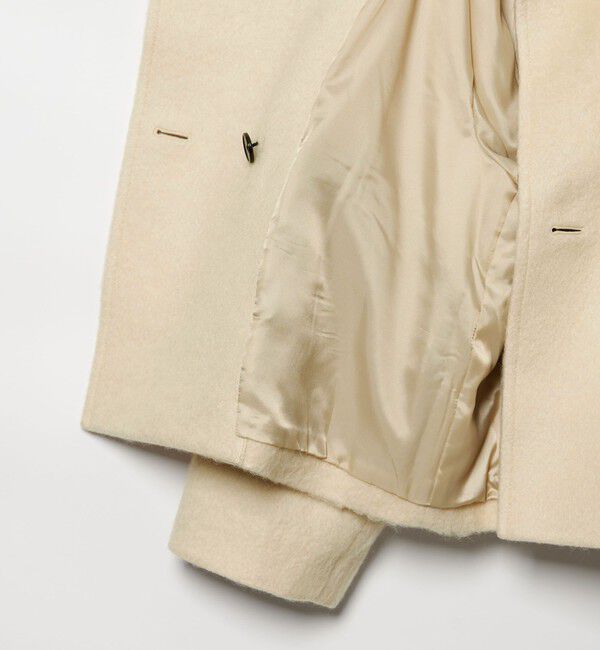 EMMEL REFINES「＜EMMEL REFINES＞EM スタンド シャギー ショートコート」|その他|