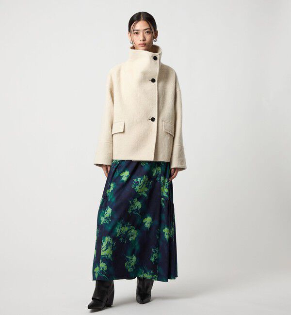 EMMEL REFINES「＜EMMEL REFINES＞EM スタンド シャギー ショートコート」|その他|