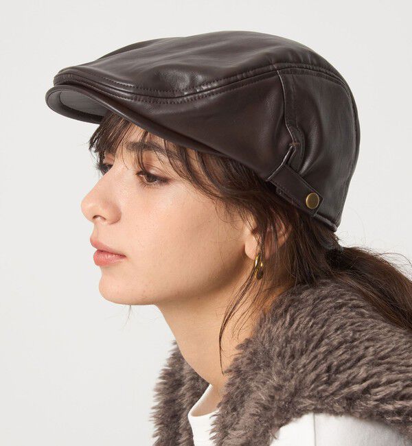 UNITED ARROWS green label relaxing「ハンチング / 帽子」|ハンチング・ベレー帽|DK.BROWN