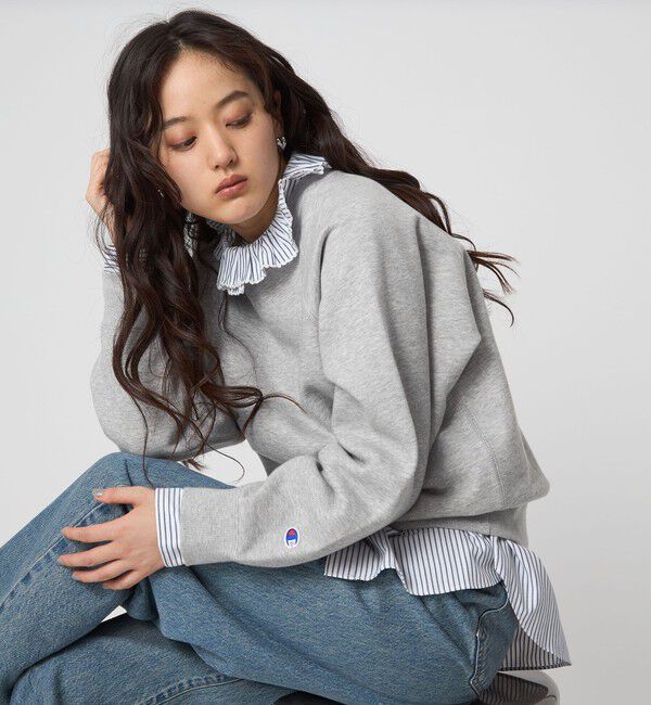 UNITED ARROWS green label relaxing「【別注】＜Champion＞CVC TF スウェット  プルオーバー」|スウェット・ジャージ|