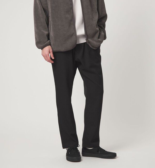 UNITED ARROWS green label relaxing「【別注】＜Gramicci＞GLR ウールライク ナローテーパード パンツ」|その他|BLACK