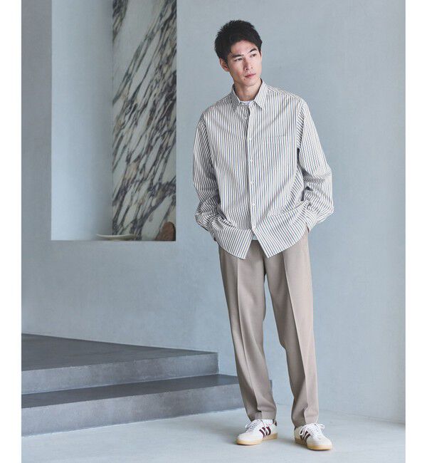 UNITED ARROWS green label relaxing「トーマスメイソン ジャストルーズ レギュラーカラー シャツ」|シャツ・ブラウス|