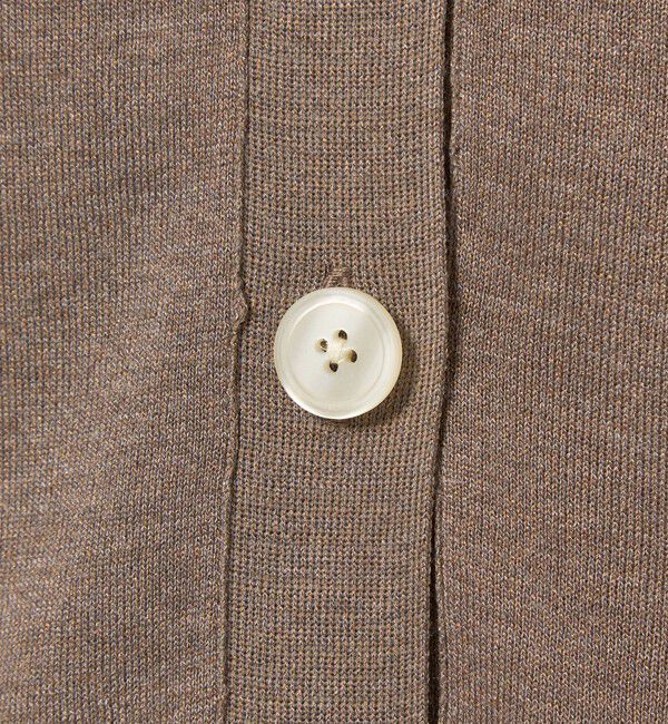 UNITED ARROWS green label relaxing「ブライトフォルム Vネック ニット カーディガン」|カーディガン|