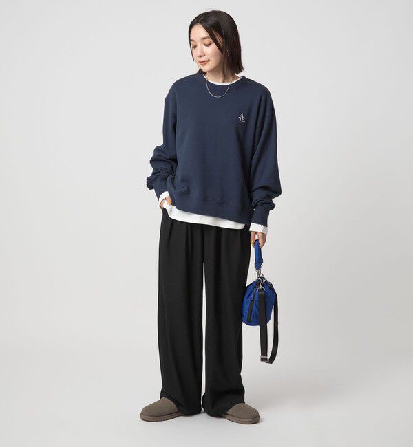 UNITED ARROWS green label relaxing「【WEB限定】＜at ease＞スラックス パンツ マシンウォッシャブル ストレッチ 帯電防止」|スラックス|