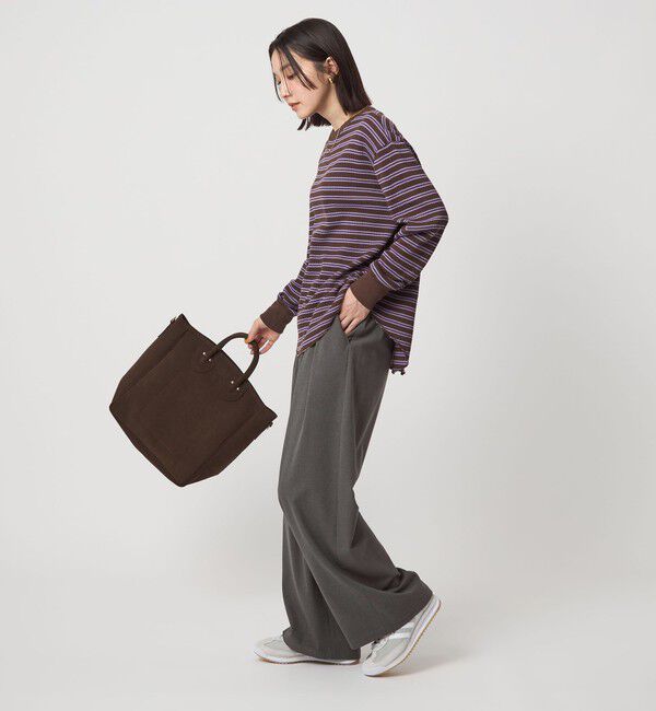 UNITED ARROWS green label relaxing「【WEB限定】＜at ease＞スラックス パンツ マシンウォッシャブル ストレッチ 帯電防止」|スラックス|