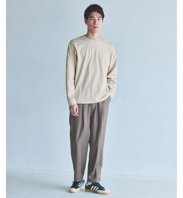 UNITED ARROWS green label relaxing「CARREMAN クルーネック Tシャツ」|Tシャツ・カットソー|