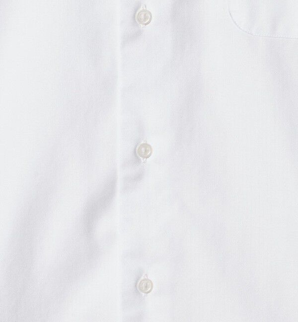 UNITED ARROWS green label relaxing「コットン ヘリンボーン ワイドカラー ドレスシャツ -形態安定-」|シャツ・ブラウス|