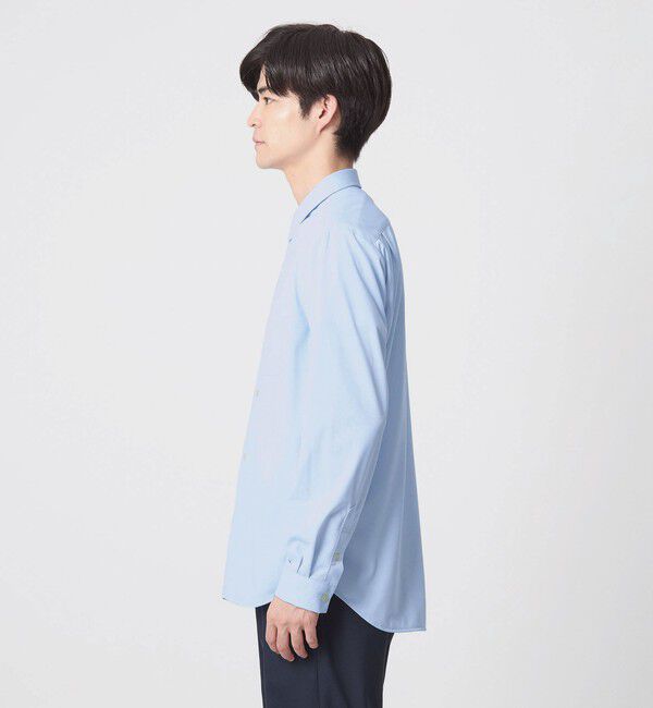 UNITED ARROWS green label relaxing「【WEB限定】JUST fit トリコット ドレープ シャツ」|シャツ・ブラウス|