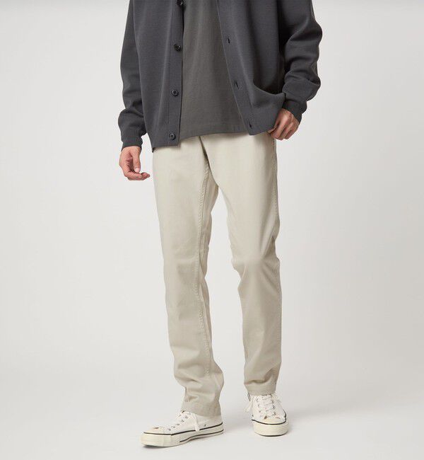 UNITED ARROWS green label relaxing「アーバンスリムフィット チノパンツ」|チノ|NATURAL