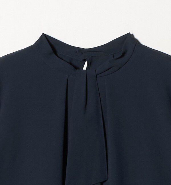 UNITED ARROWS green label relaxing「ネックタイ ロングスリーブ ブラウス」|シャツ・ブラウス|