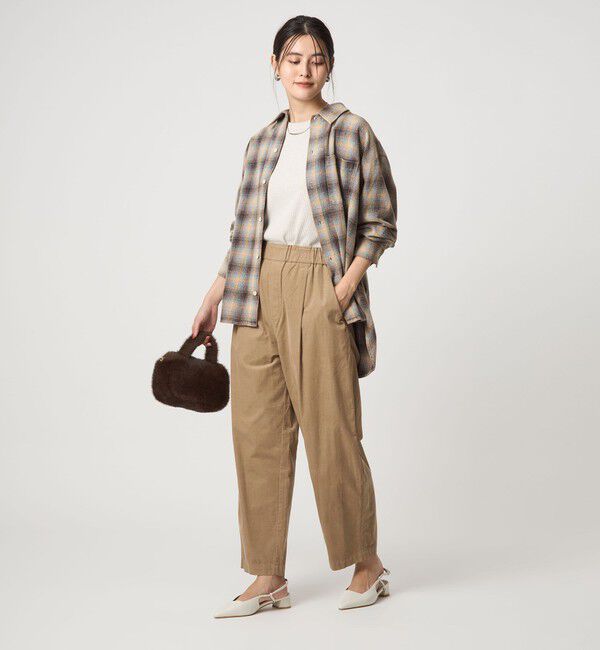 UNITED ARROWS green label relaxing「ライトコール カーブ パンツ」|その他|