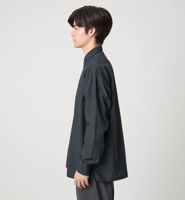 UNITED ARROWS green label relaxing「ナイロン コットン スクエア シャツ」|シャツ・ブラウス|