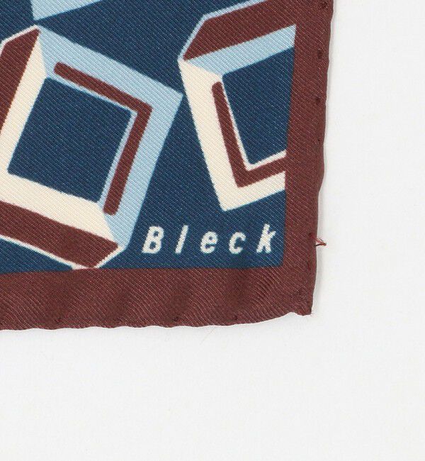 UNITED ARROWS green label relaxing「＜Bleck＞ジオメトリック ツイル ポケットチーフ」|バンダナ・スカーフ|