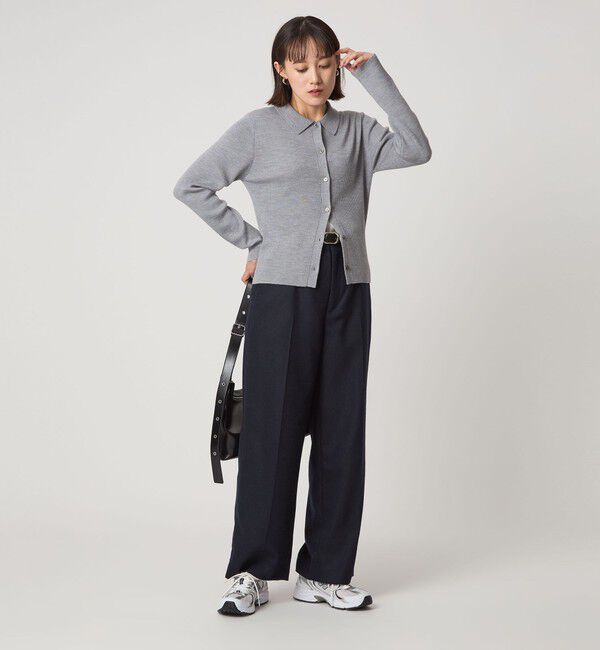 UNITED ARROWS green label relaxing「ウール エリツキ ニット カーディガン ウォッシャブル」|カーディガン|