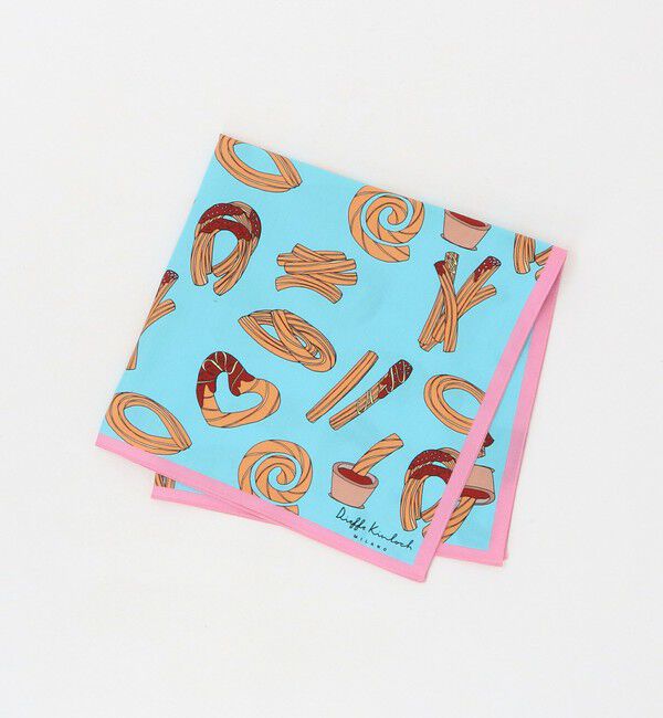 UNITED ARROWS green label relaxing「＜Dieffe Kinloch＞コットン プリント ハンカチ」|ハンカチ|その他3