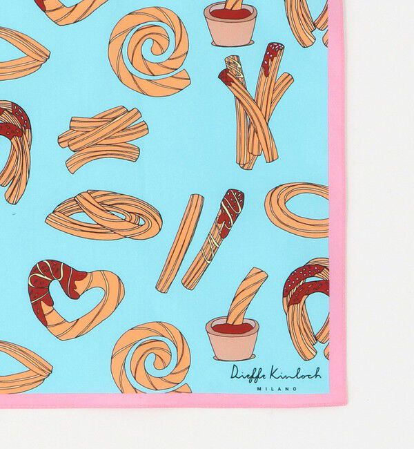 UNITED ARROWS green label relaxing「＜Dieffe Kinloch＞コットン プリント ハンカチ」|ハンカチ|