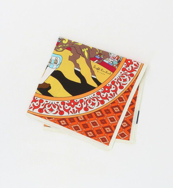 UNITED ARROWS green label relaxing「＜Dieffe Kinloch＞コットン プリント ハンカチ」|ハンカチ|その他5