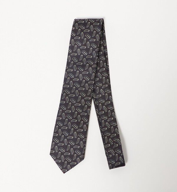 UNITED ARROWS green label relaxing「GLR シルク2 8.0cm コモン1 ネクタイ」|ネクタイ・蝶ネクタイ|DK.GRAY