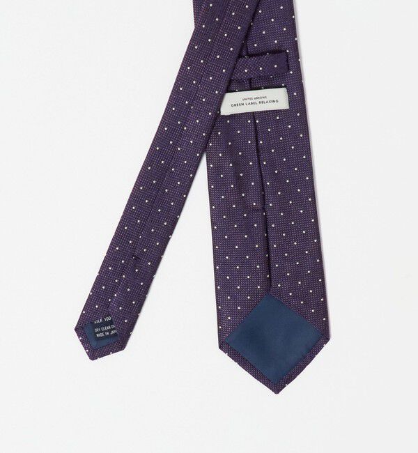 UNITED ARROWS green label relaxing「GLR ジャパン ヴィンテージ 8.0cm ドット ネクタイ」|ネクタイ・蝶ネクタイ|