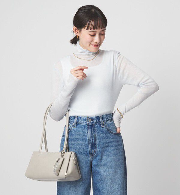 UNITED ARROWS green label relaxing「テレコ タートルネック プルオーバー」|Tシャツ・カットソー|